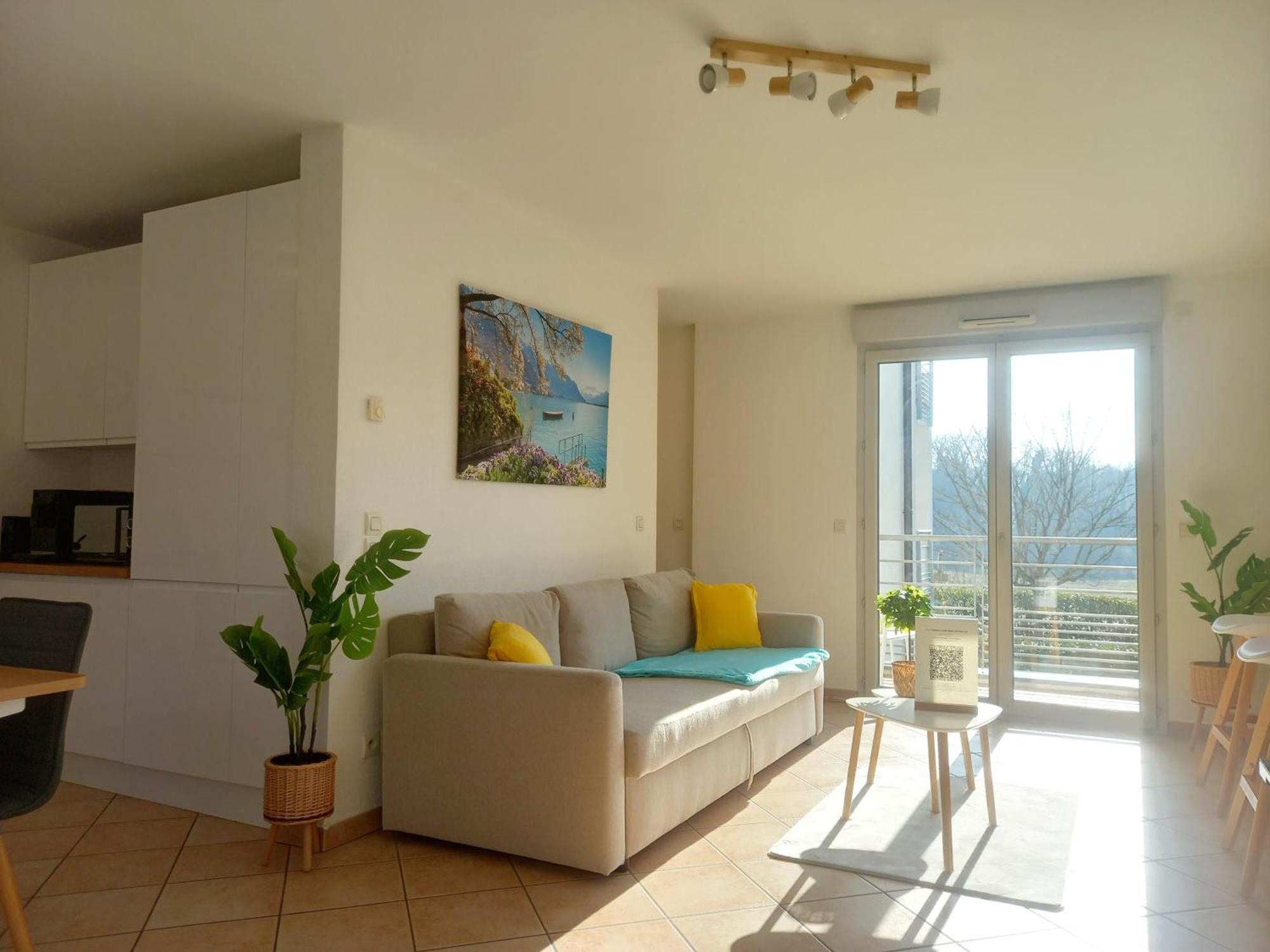 T2 De 56M2 - Geneve A 5 Min- Parking Prive Gratuit Leilighet Saint-Julien-en-Genevois Eksteriør bilde